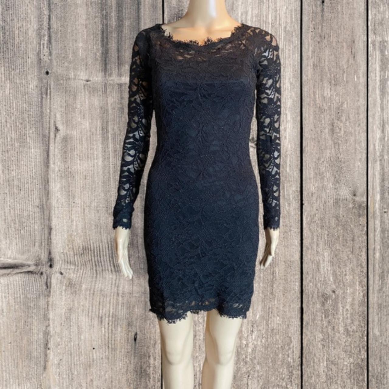 Jump Apparel by Wendye Chaitin Lace Bodycon Mini