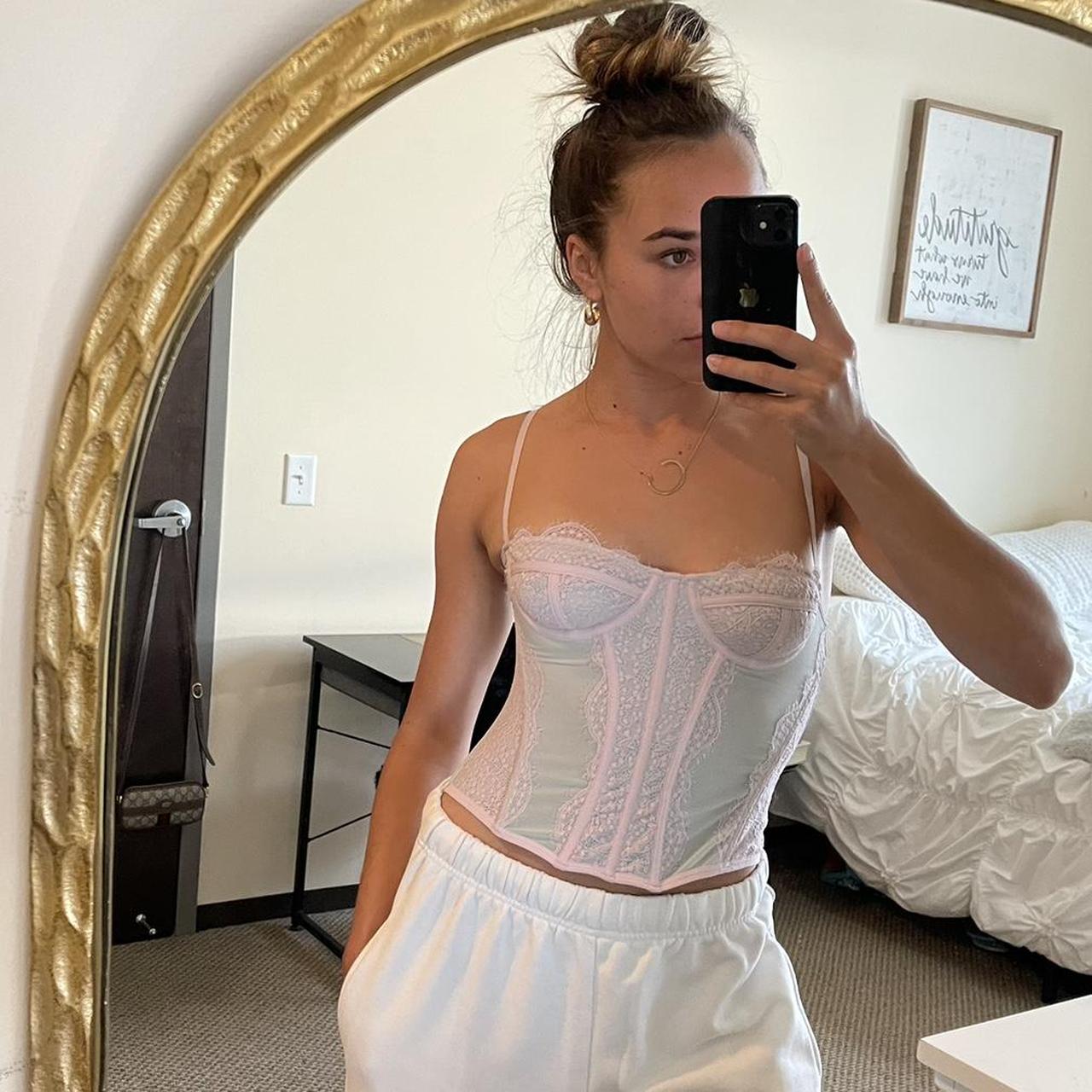 Urban Outfitters Out From Under Modern Love Corset  - Depop
