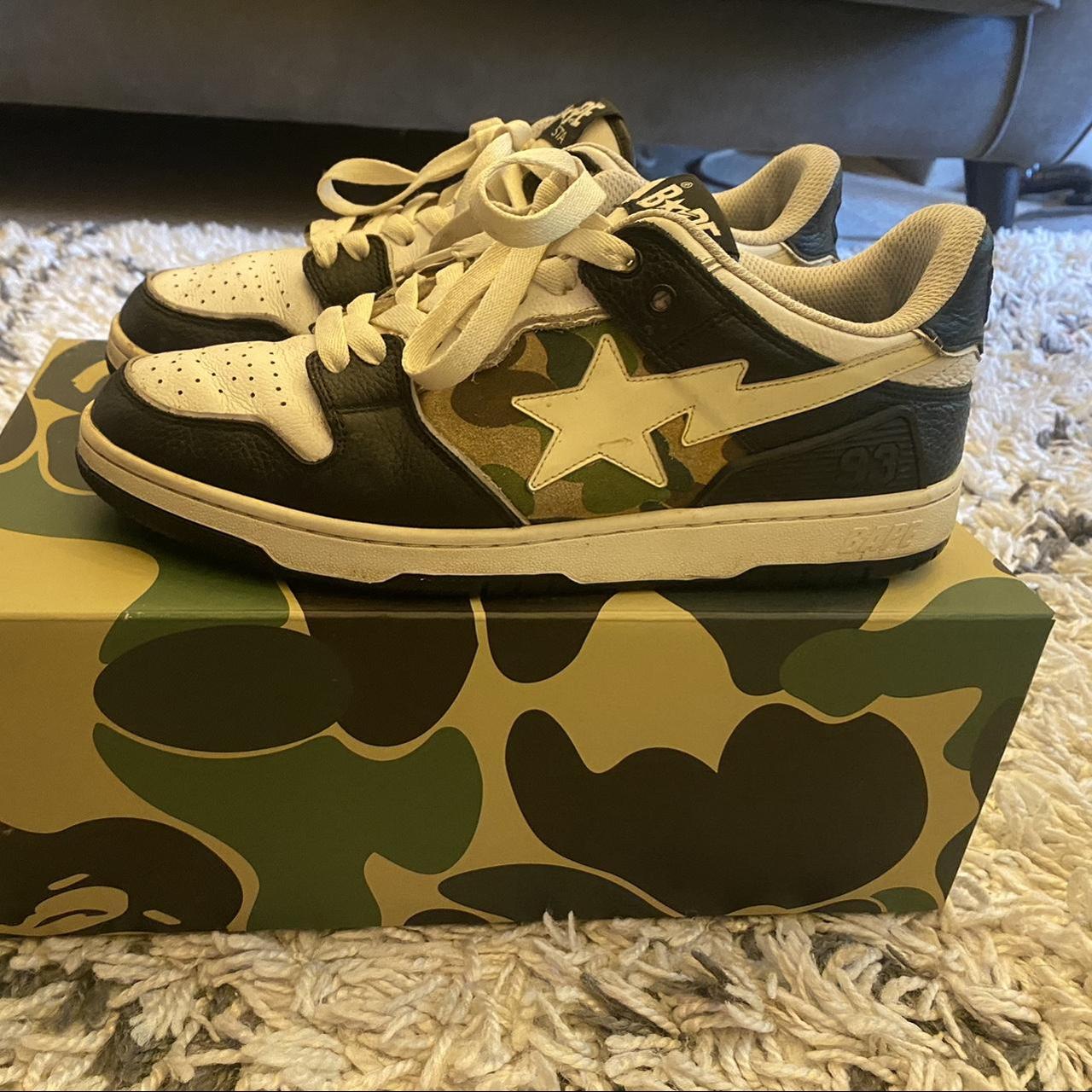 Bapesta Sk8 Camo! #bape #bapestask8 #sk8 - Depop