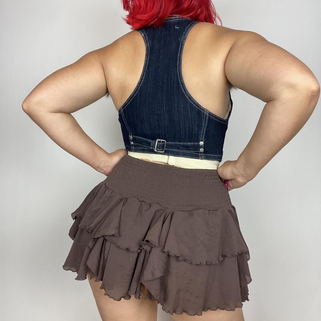 Y2K cropped denim waistcoat vest! 🌹 Alice Cullen... Depop