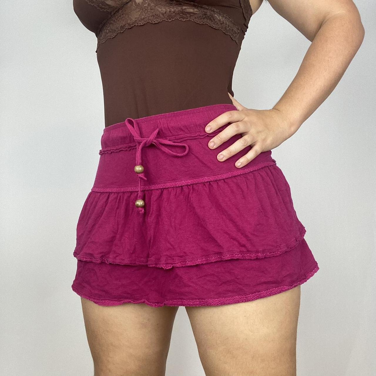 old navy purple skirt