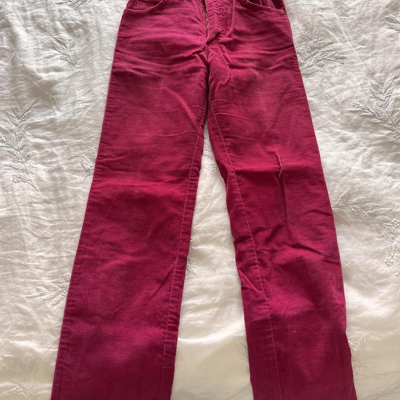 vintage lee pink corduroy jeans pants bought through