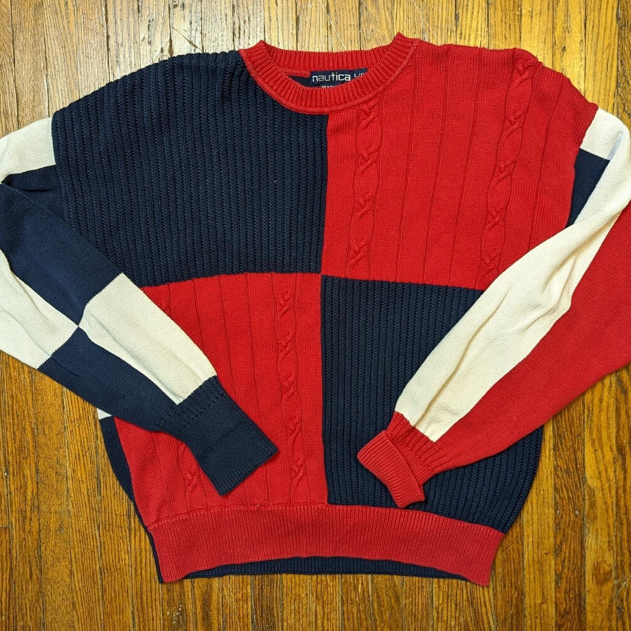 Blue nautica outlet sweater