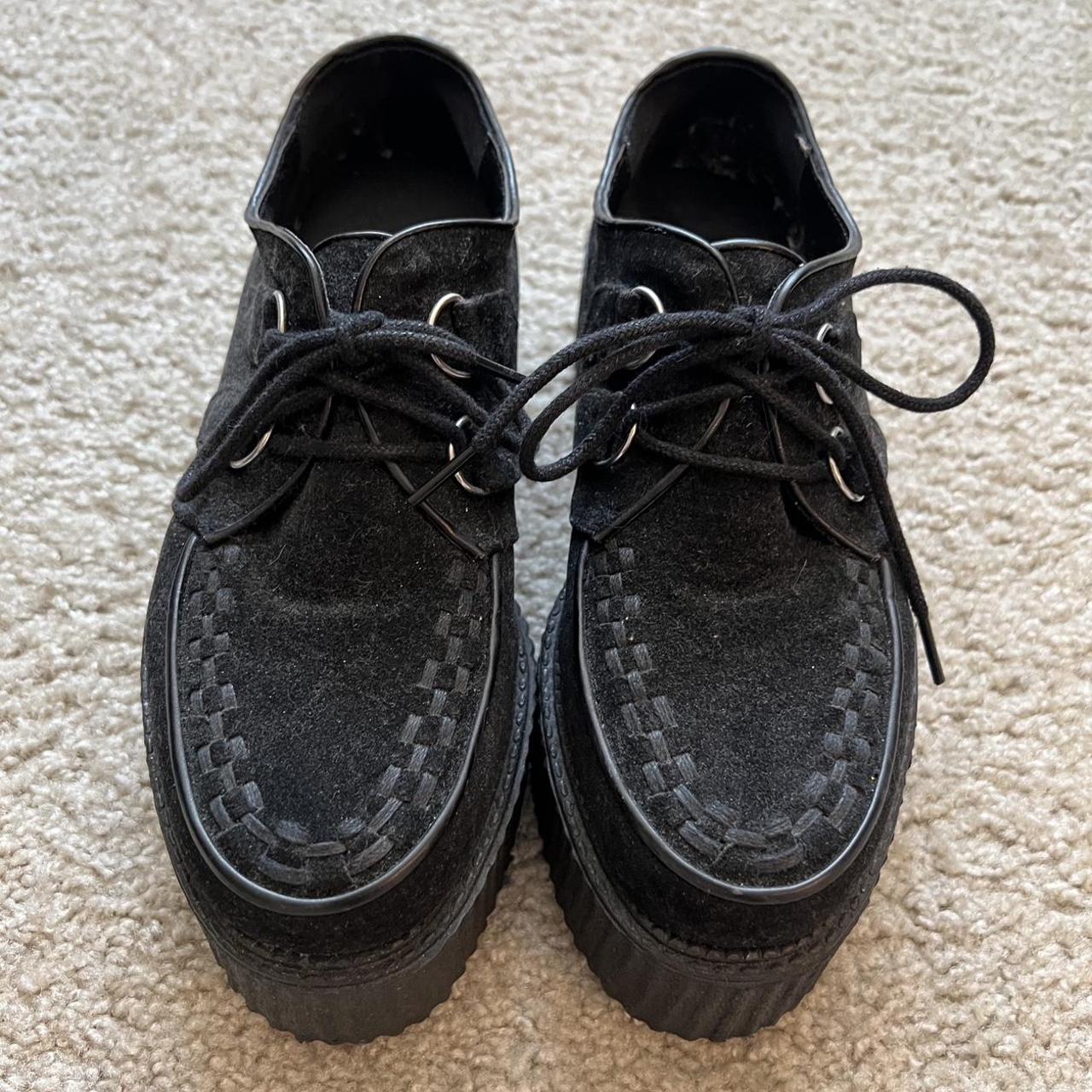 Demonia Men's Black Oxfords | Depop