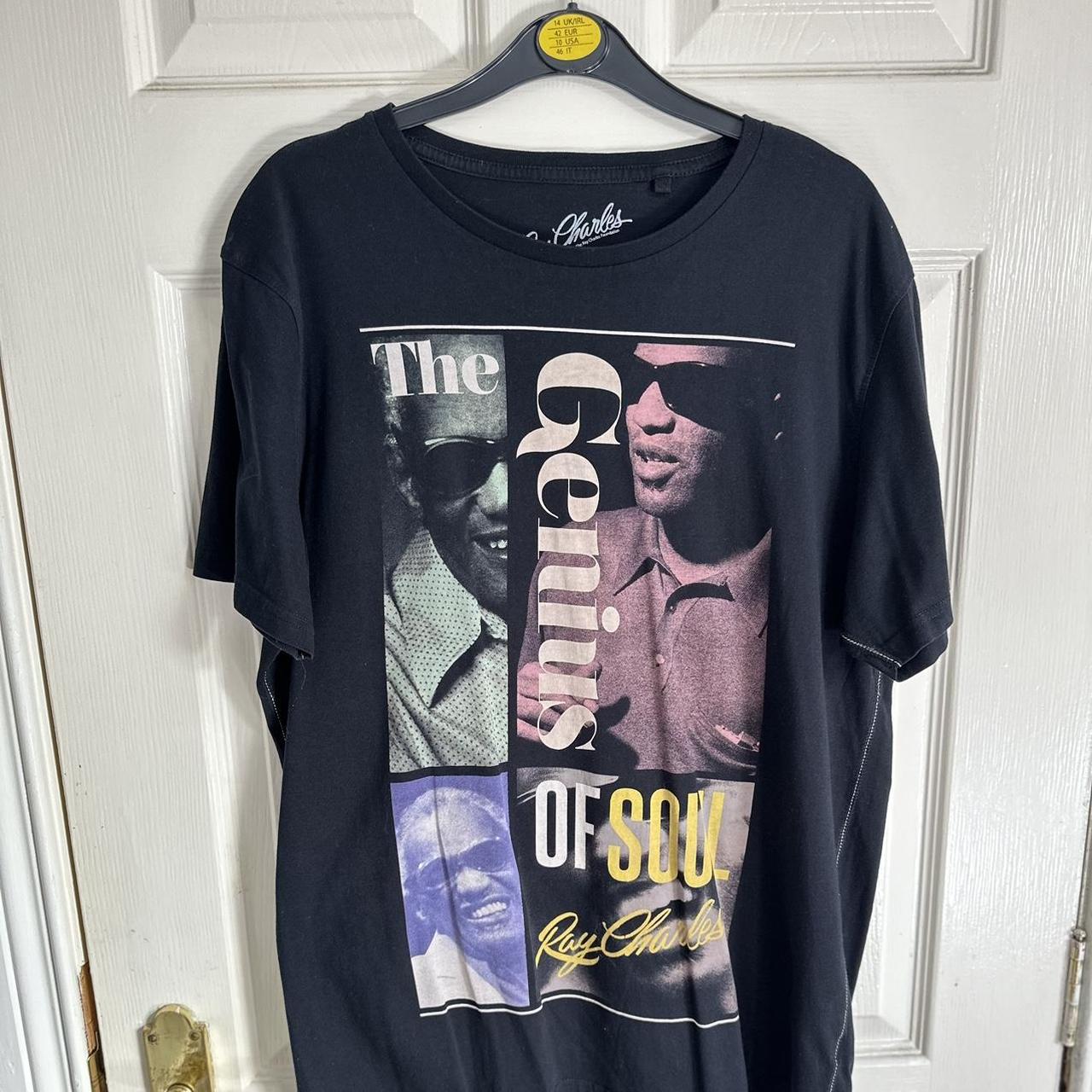 Ray Charles - the genius of soul t shirt Cool t... - Depop