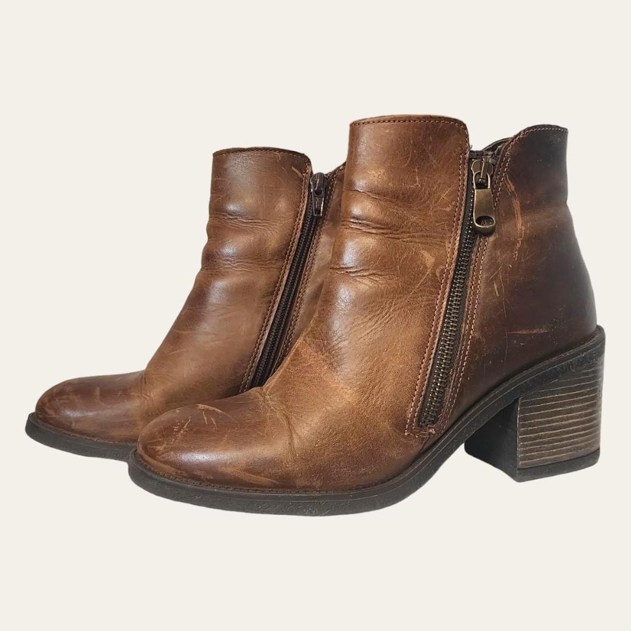 Aldo brown outlet ankle boots