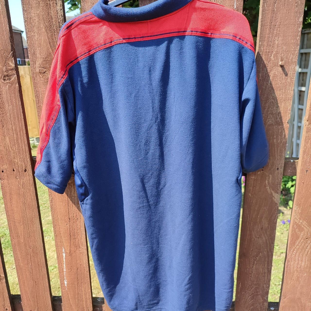 mens england football polo shirt