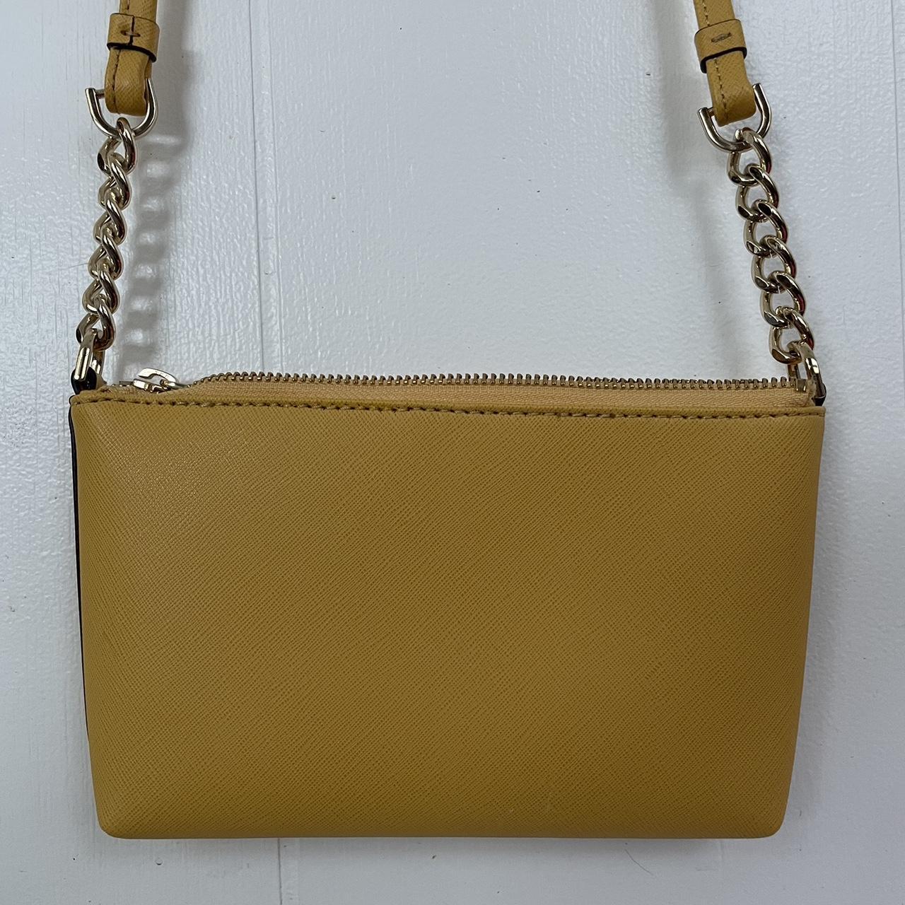 Calvin Klein Hayden Saffiano Leather Chain. Depop