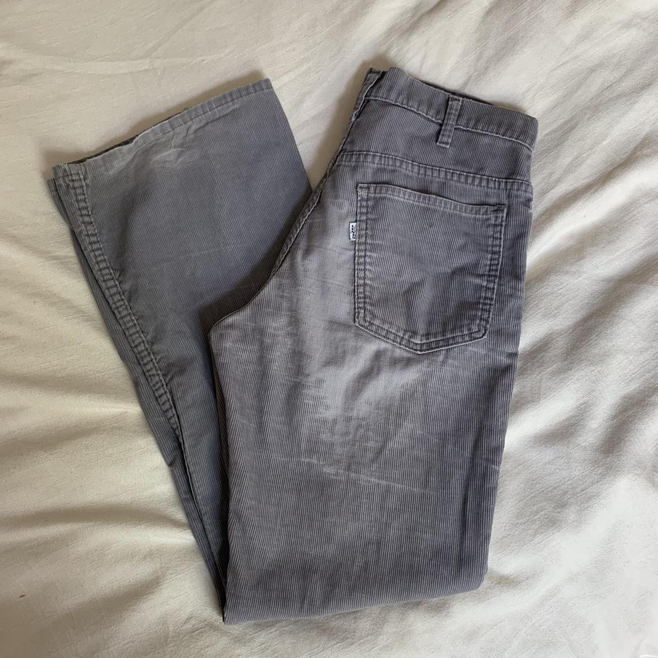 Vintage levi’s big E white tab chords! Features a a... Depop