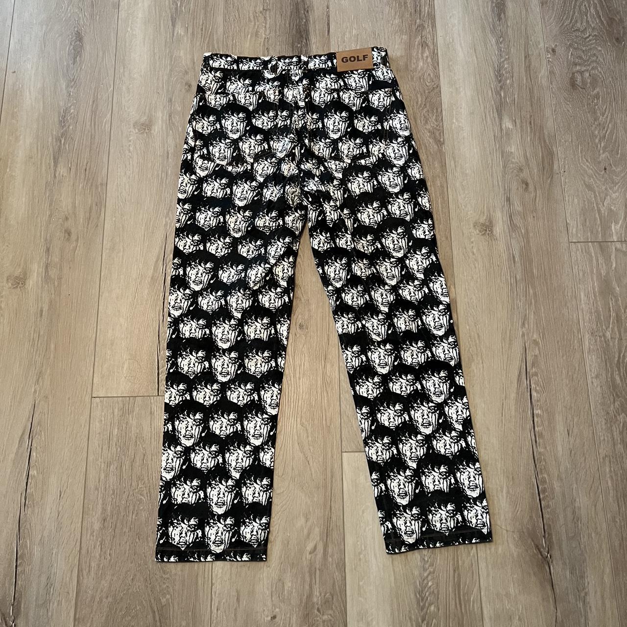 Golf Wang Punk Face Pants, Size 28, No notable...