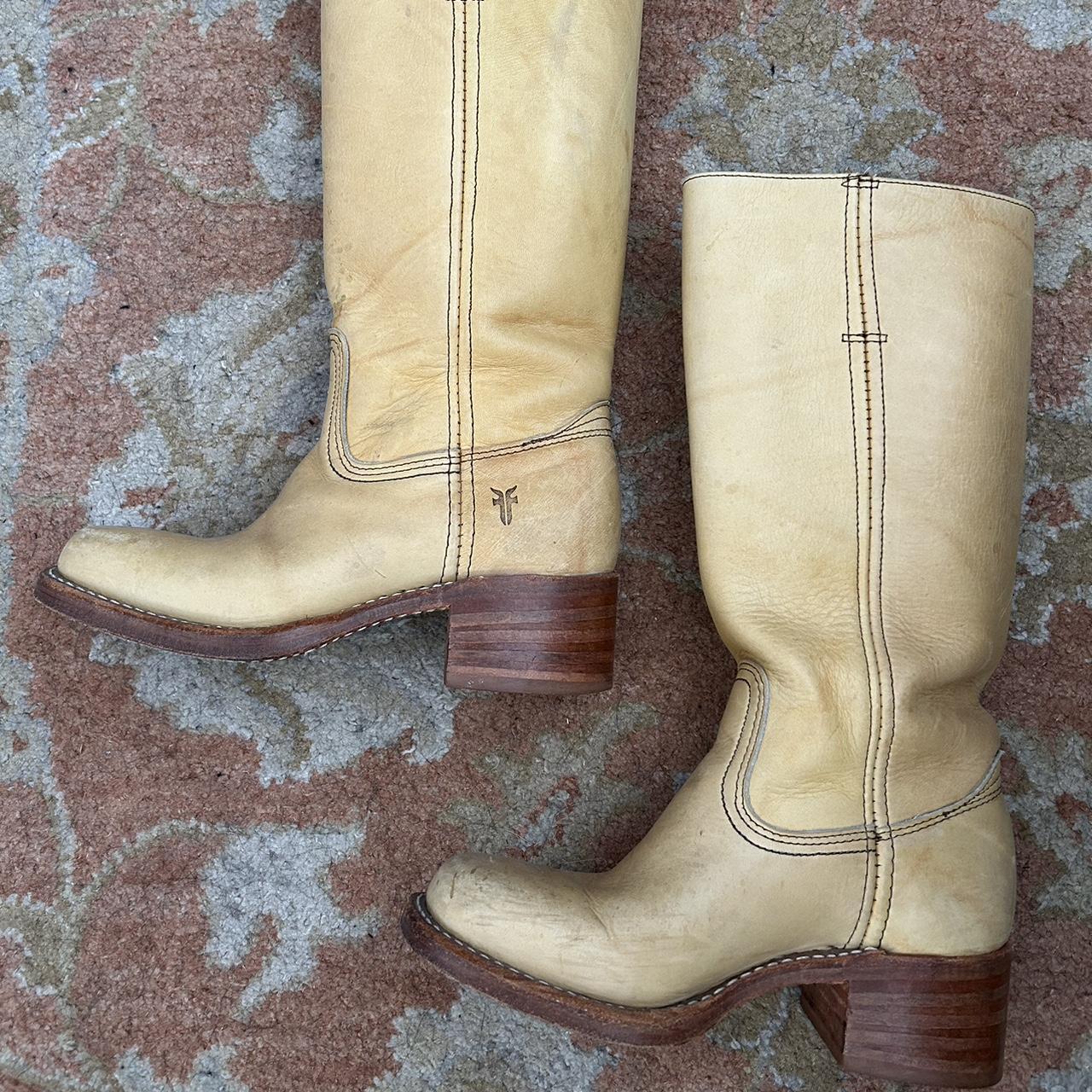 frye tan boots
