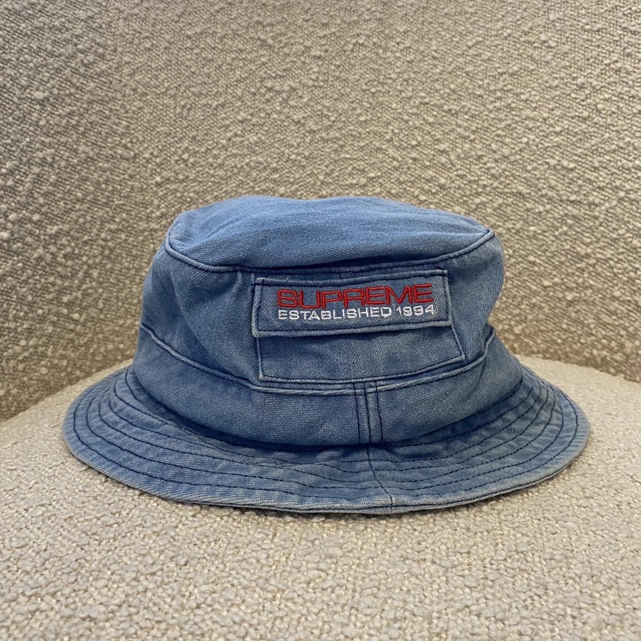 Insanely Rare Vintage Supreme Monogram bucket hat - Depop