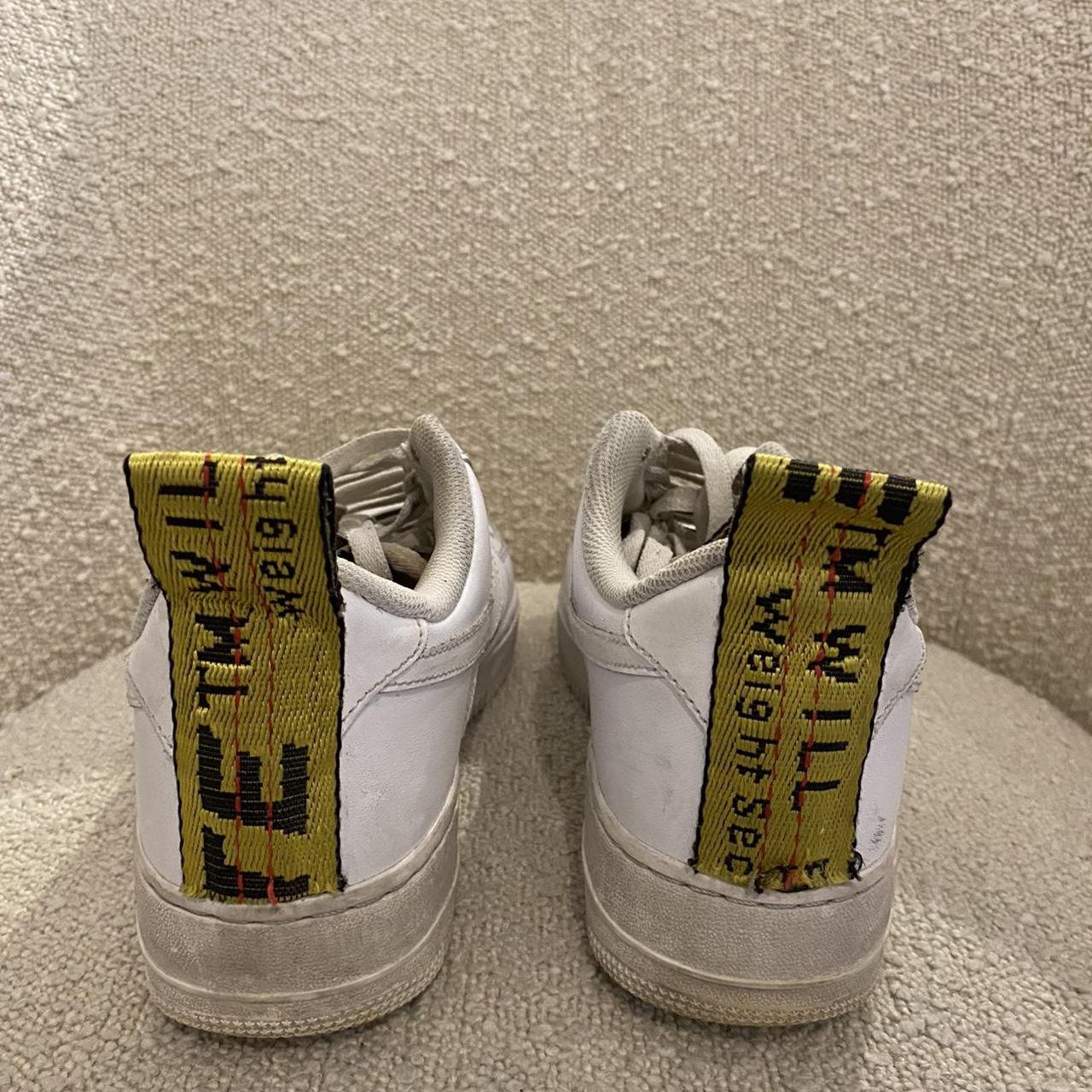 Off-White Women's Yellow and White Trainers (3)