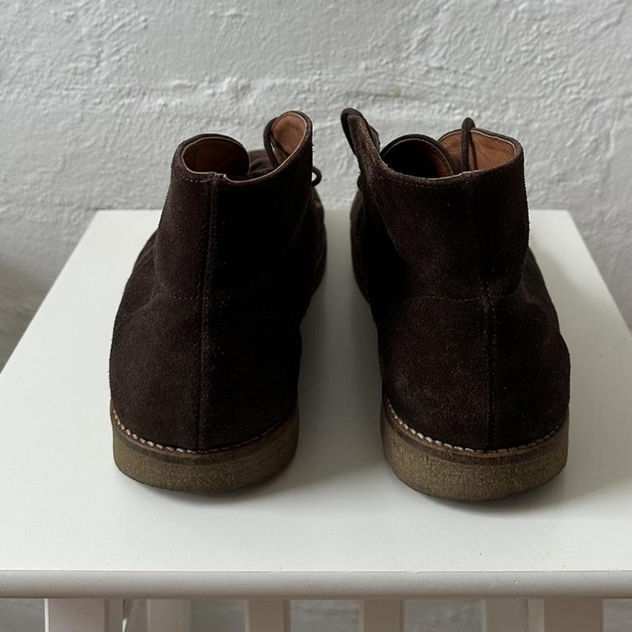 mens brown suede desert boots