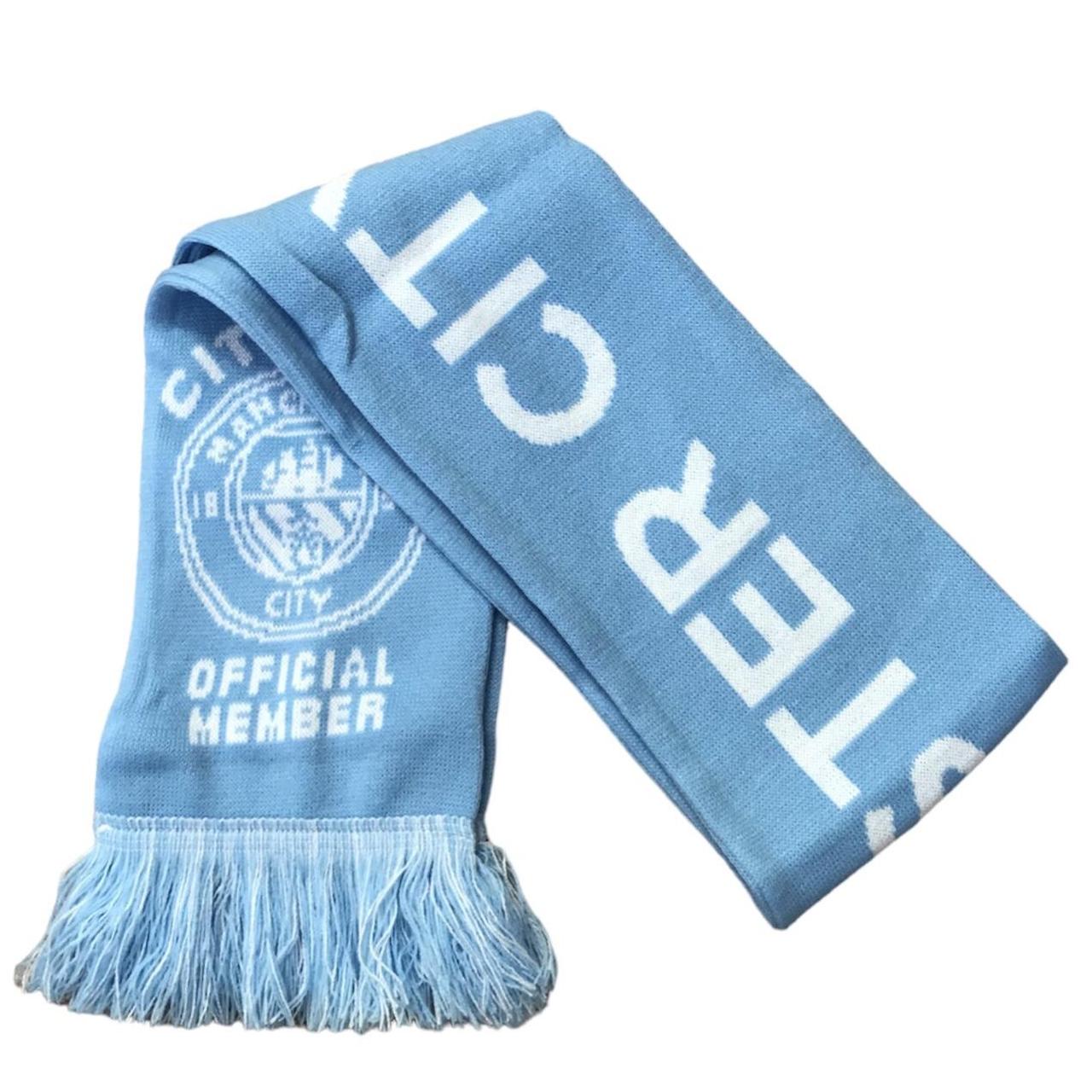 Manchester City goodies pack: • Man City Scarf only... - Depop