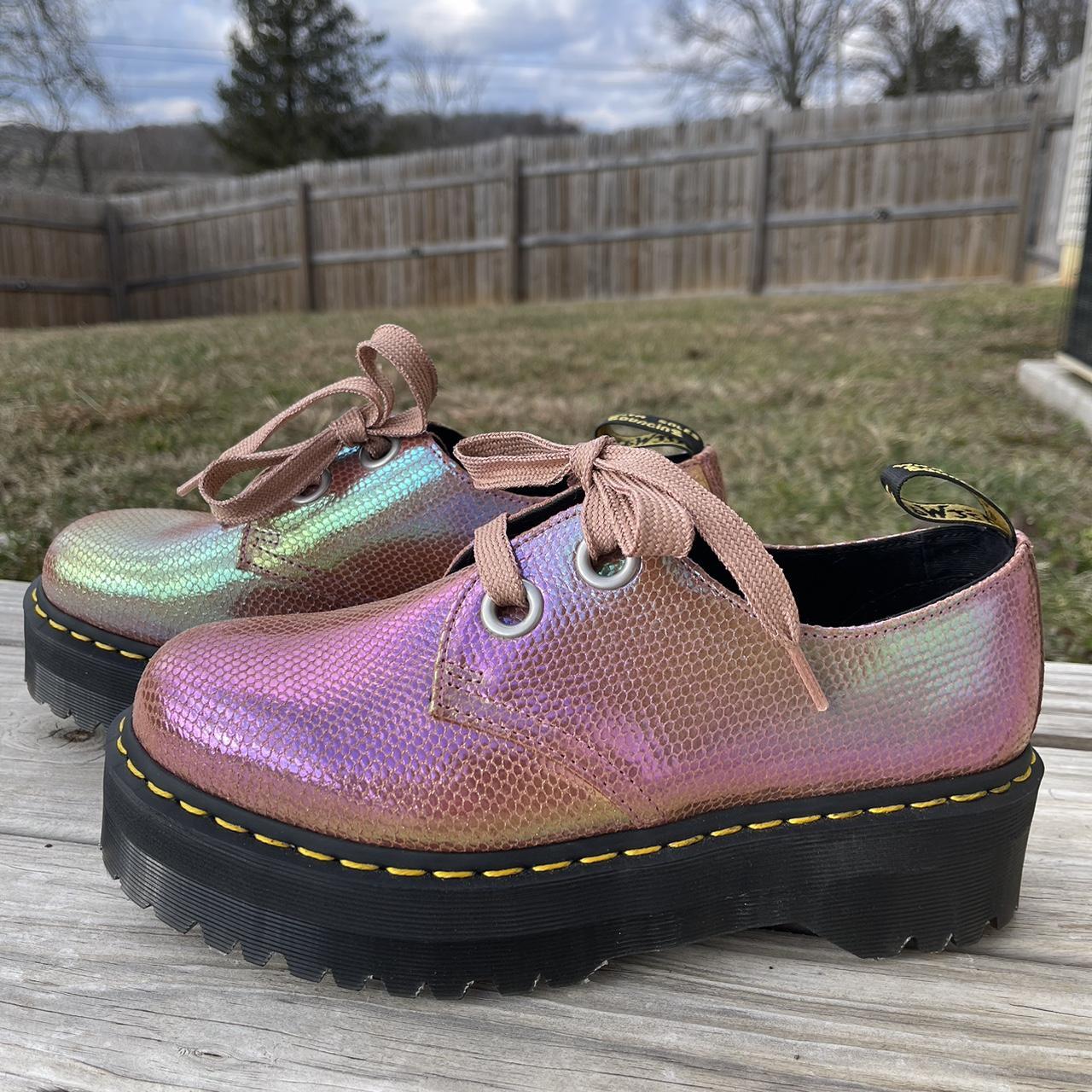 Dr martens best sale holly pink