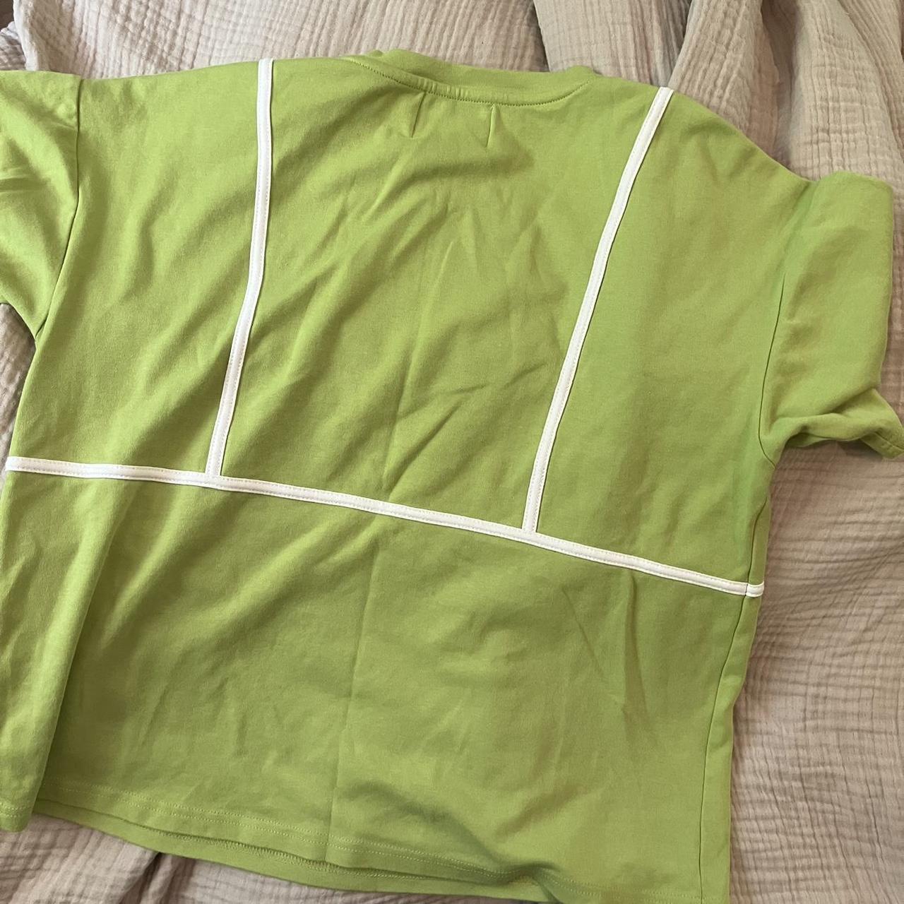 fashion brand company bikini tee size small, fits... Depop