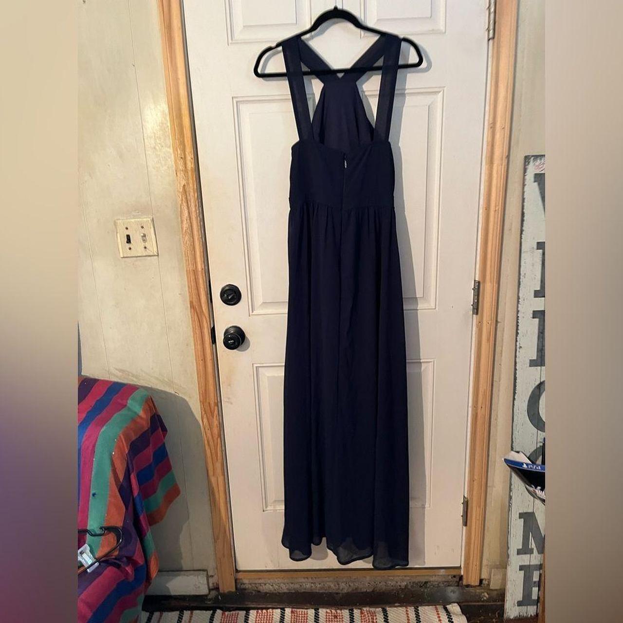 Air of romance shop navy blue maxi dress