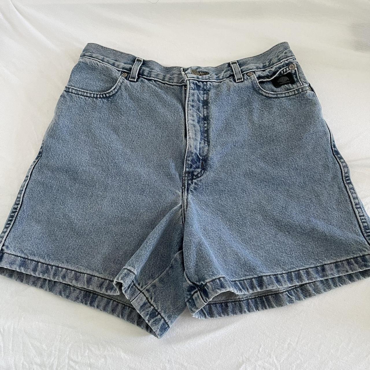 Vintage Harley Davidson shorts 🎰 light wash denim... - Depop