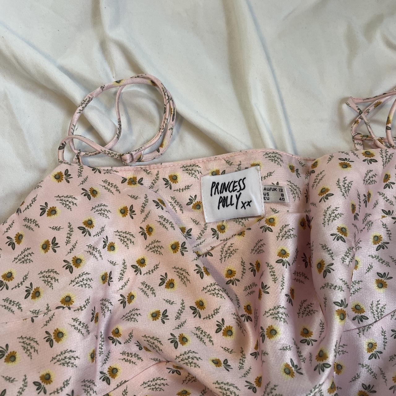 FREE SHIPPING princess polly cowl neck silk slip... Depop