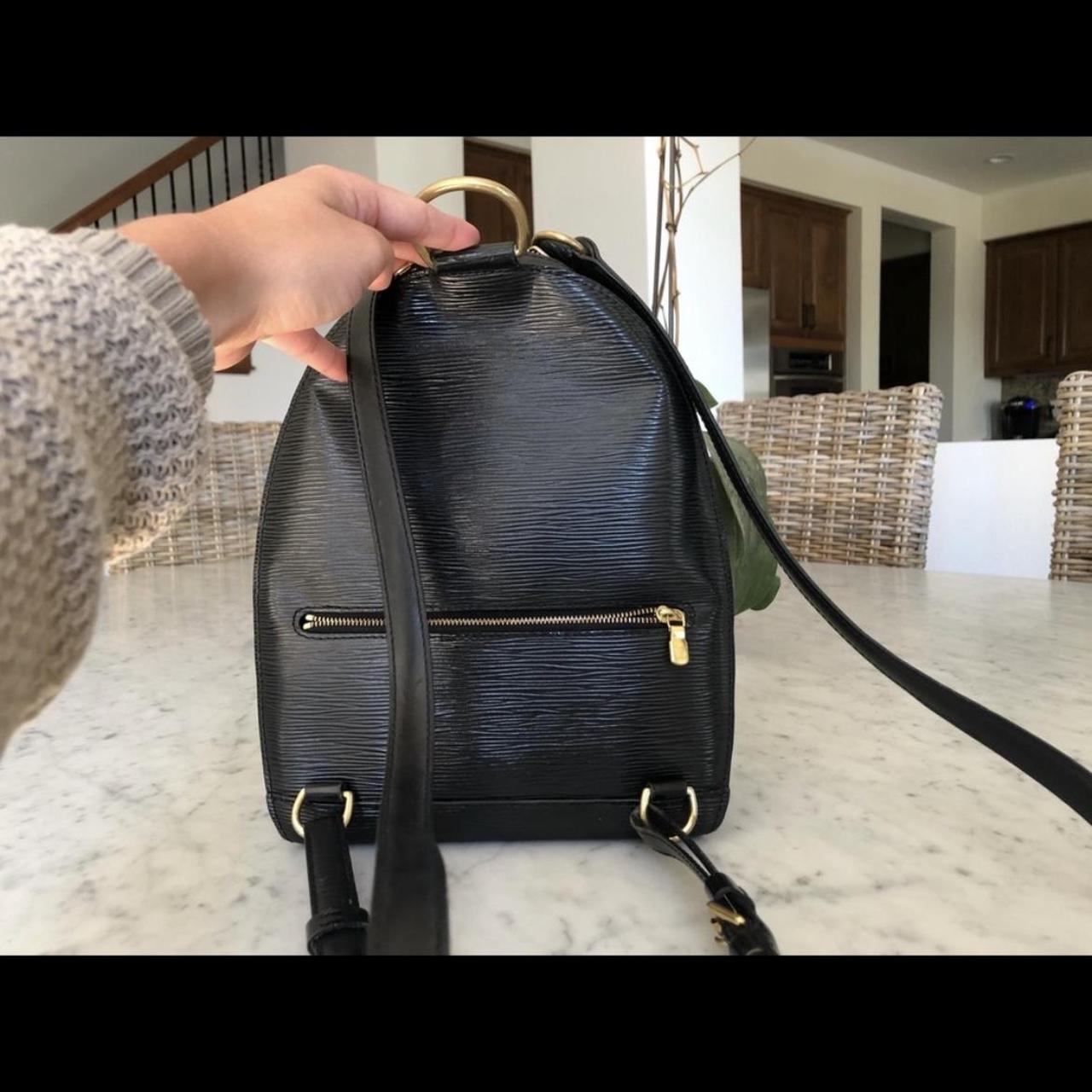 Louis Vuitton Epi Mabillion Backpack Width: 8.5 - Depop