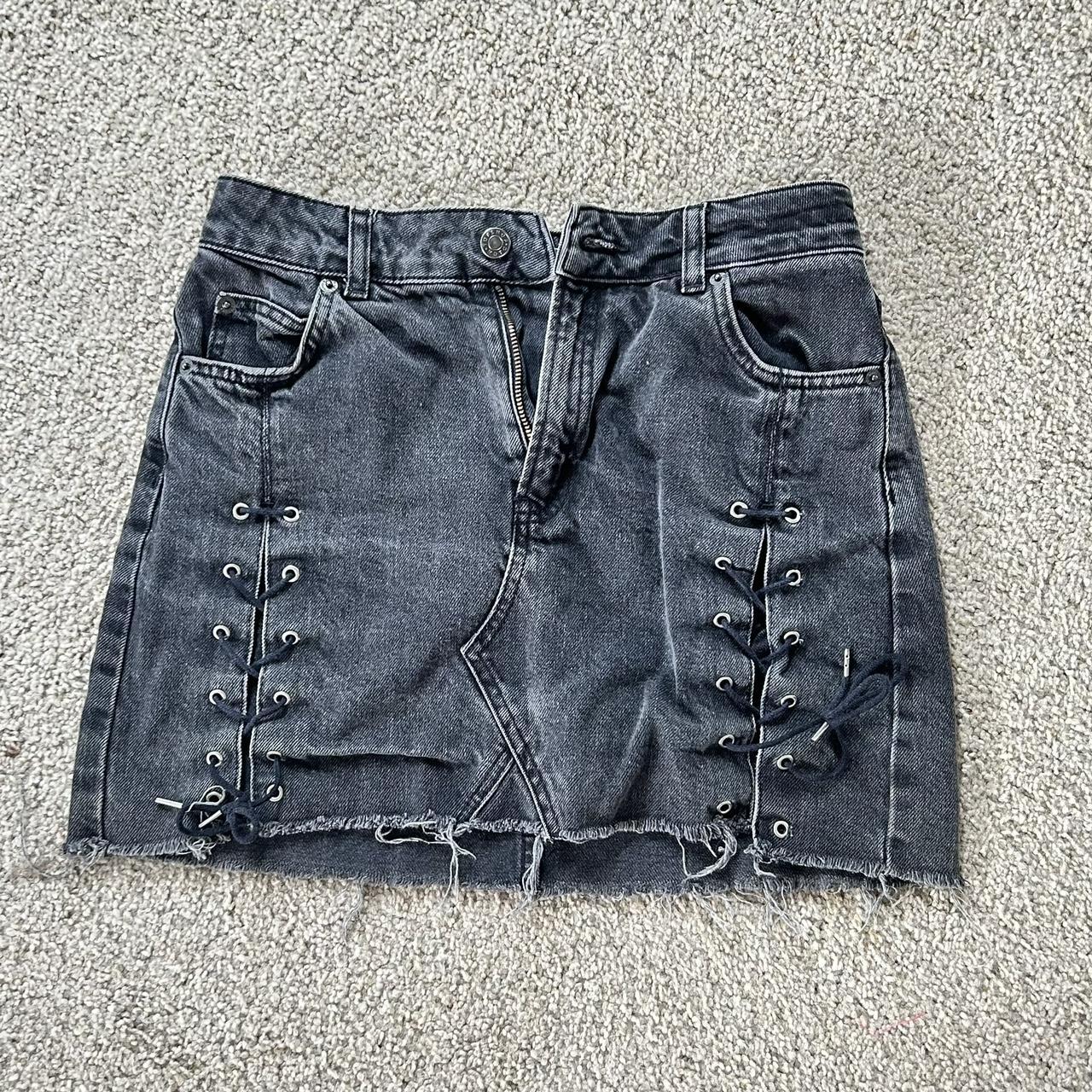 Topshop Bootcut Jeans TOPSHOP MOTO Ripped Distressed Mid Rise