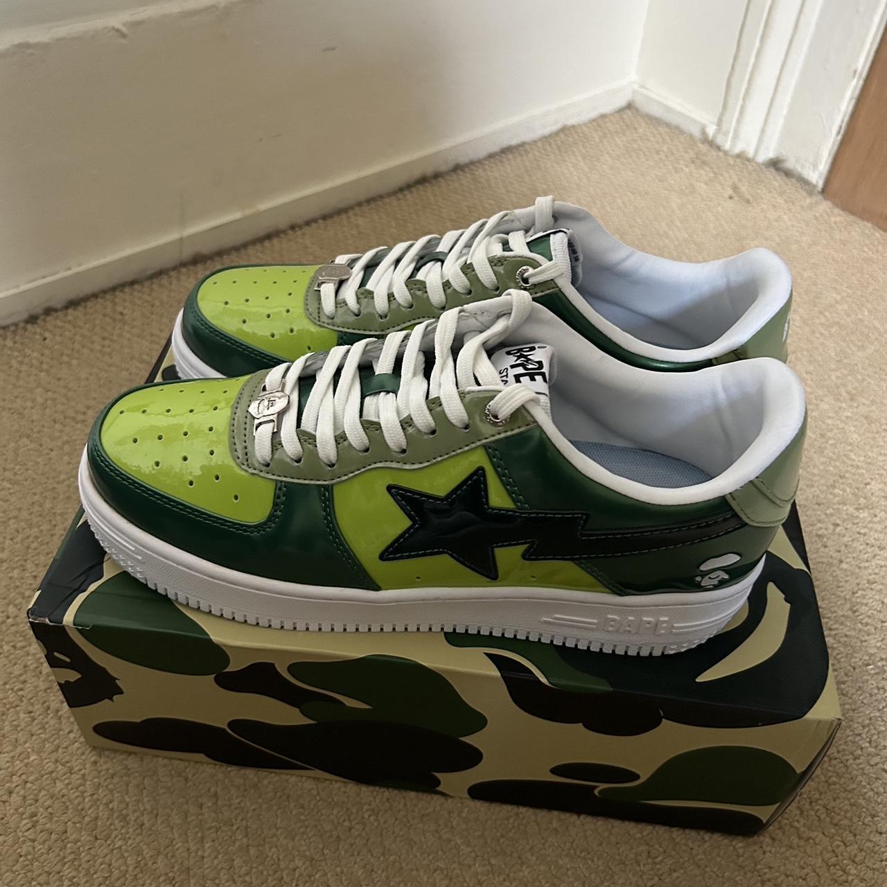 Sneakers Bapesta Camo Green A Bathing Ape Bape Sta Green ABC Camo