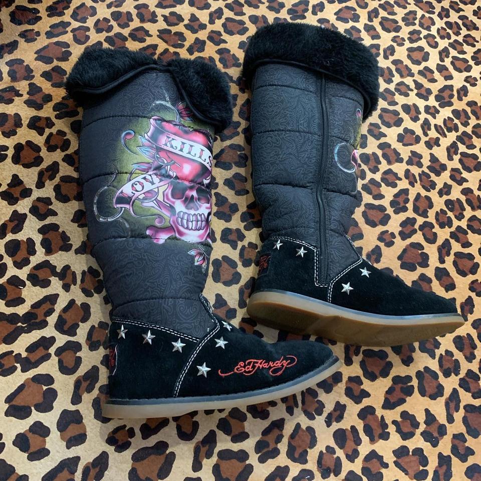 Ed hardy hot sale ugg boots