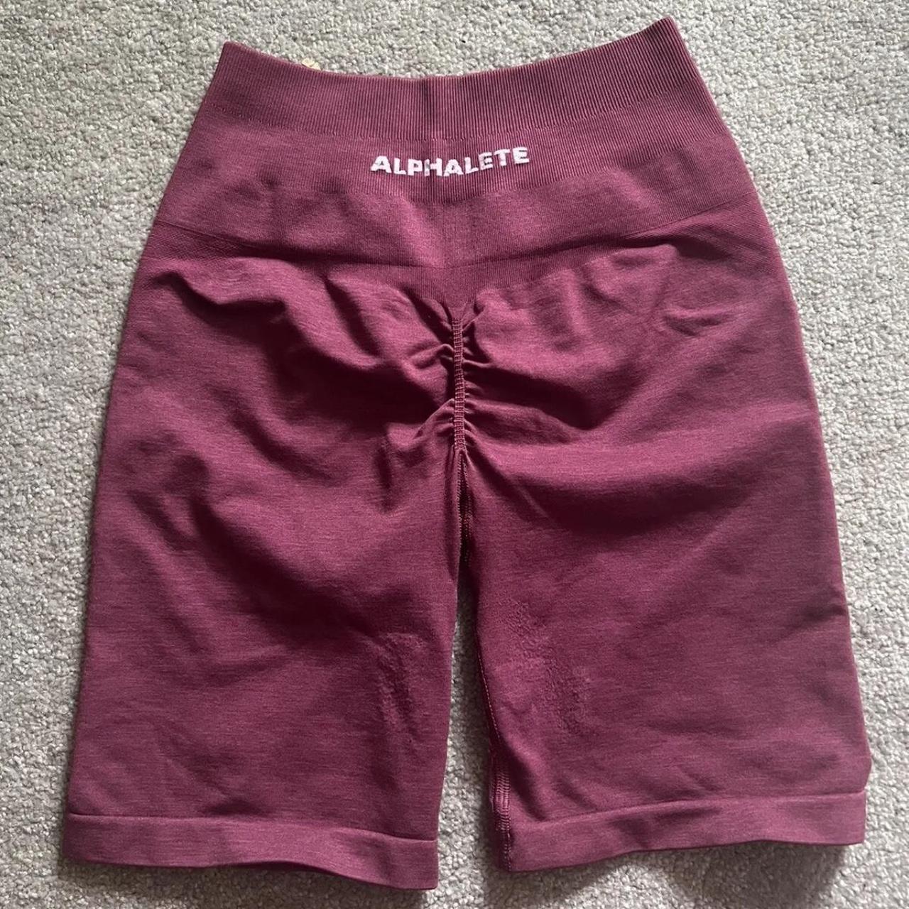 Alphalete amplify shorts small wisteria shops