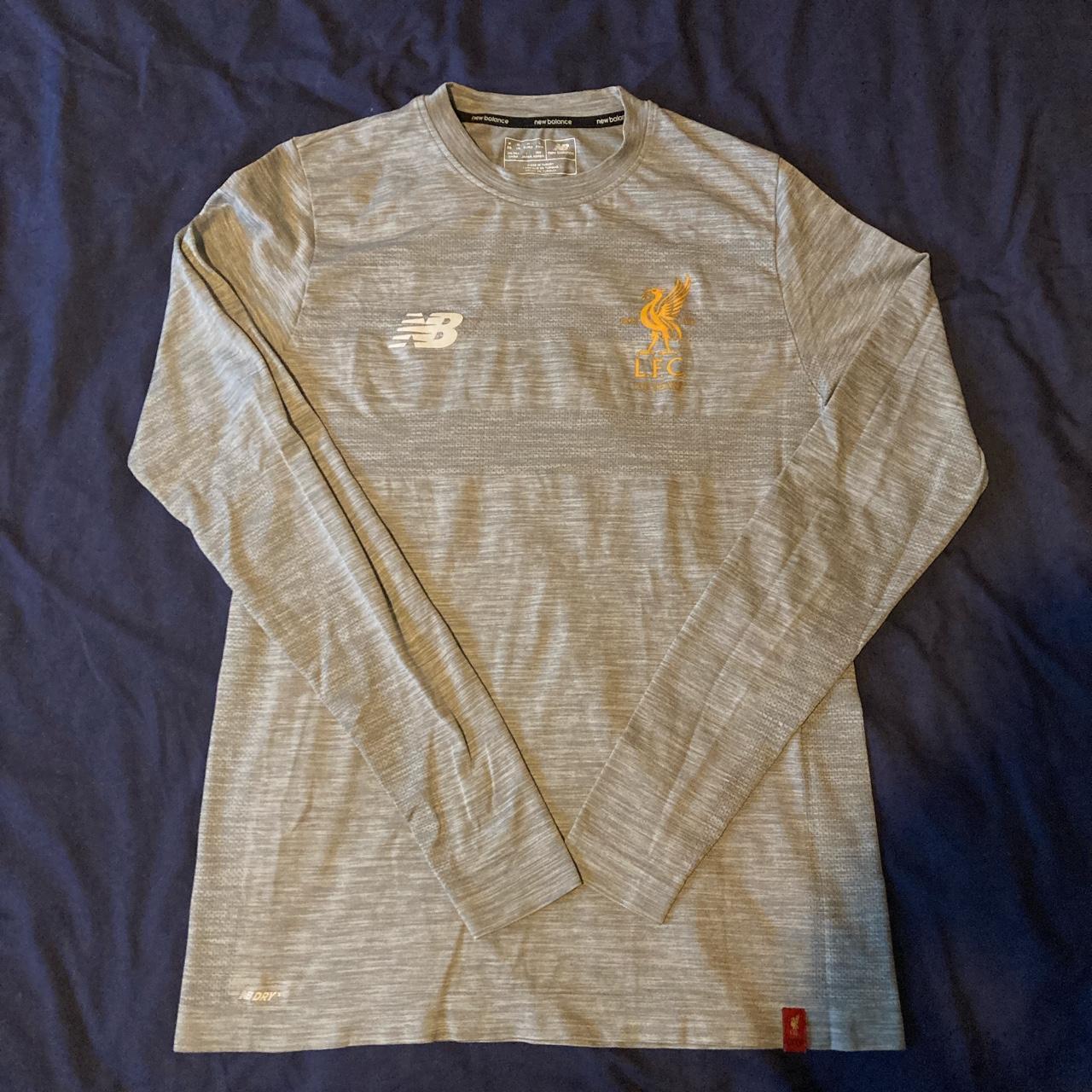 Liverpool new balance outlet grey long sleeve