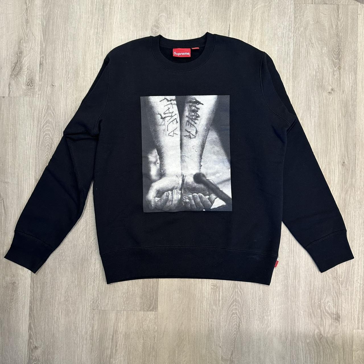 Supreme slayer crewneck on sale