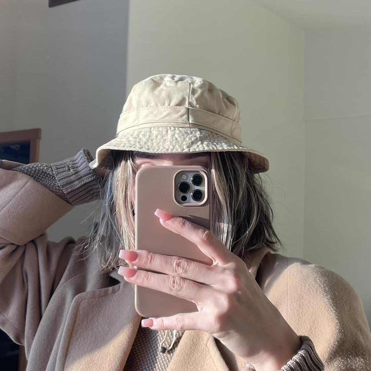 tan nike bucket hat
