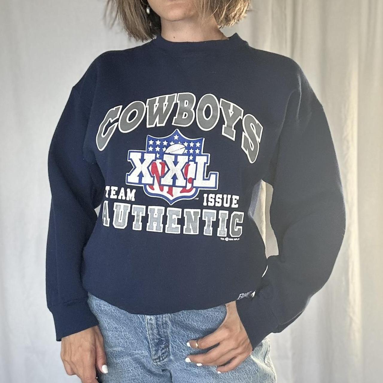 Vintage Dallas Cowboys NFL Football sweatshirt 9/10 - Depop