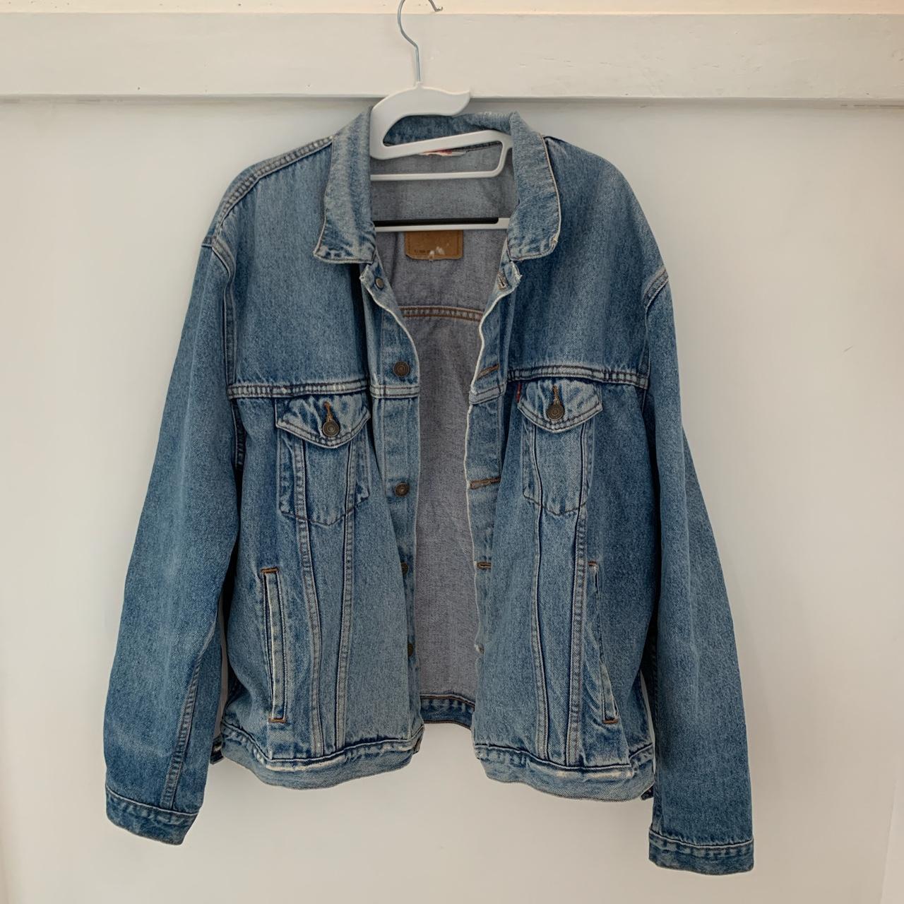 Levis Vintage Denim Jacket - Some signs of wear as... - Depop