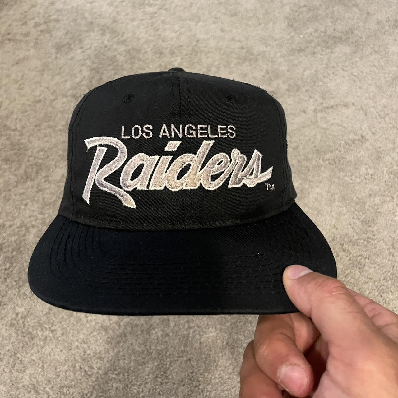 Vintage Los Angeles Raiders Sport Specialties Script... - Depop