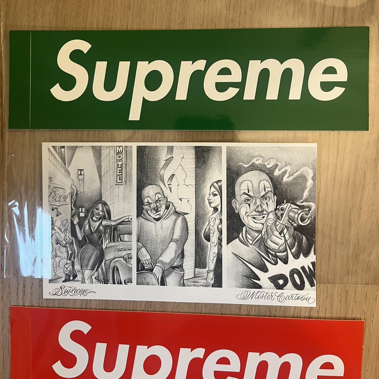 Authentic Supreme Stickers buy