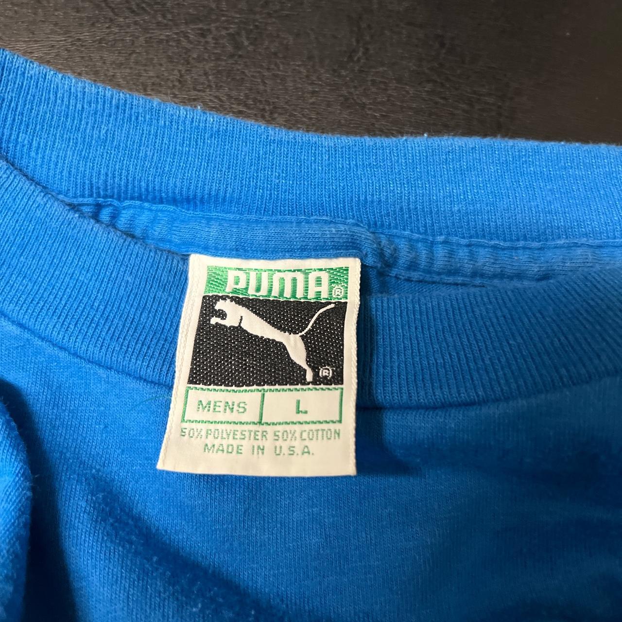 CUTE Vintage 80s Puma Logo Crop Top Tee Shirt 😍😍... Depop