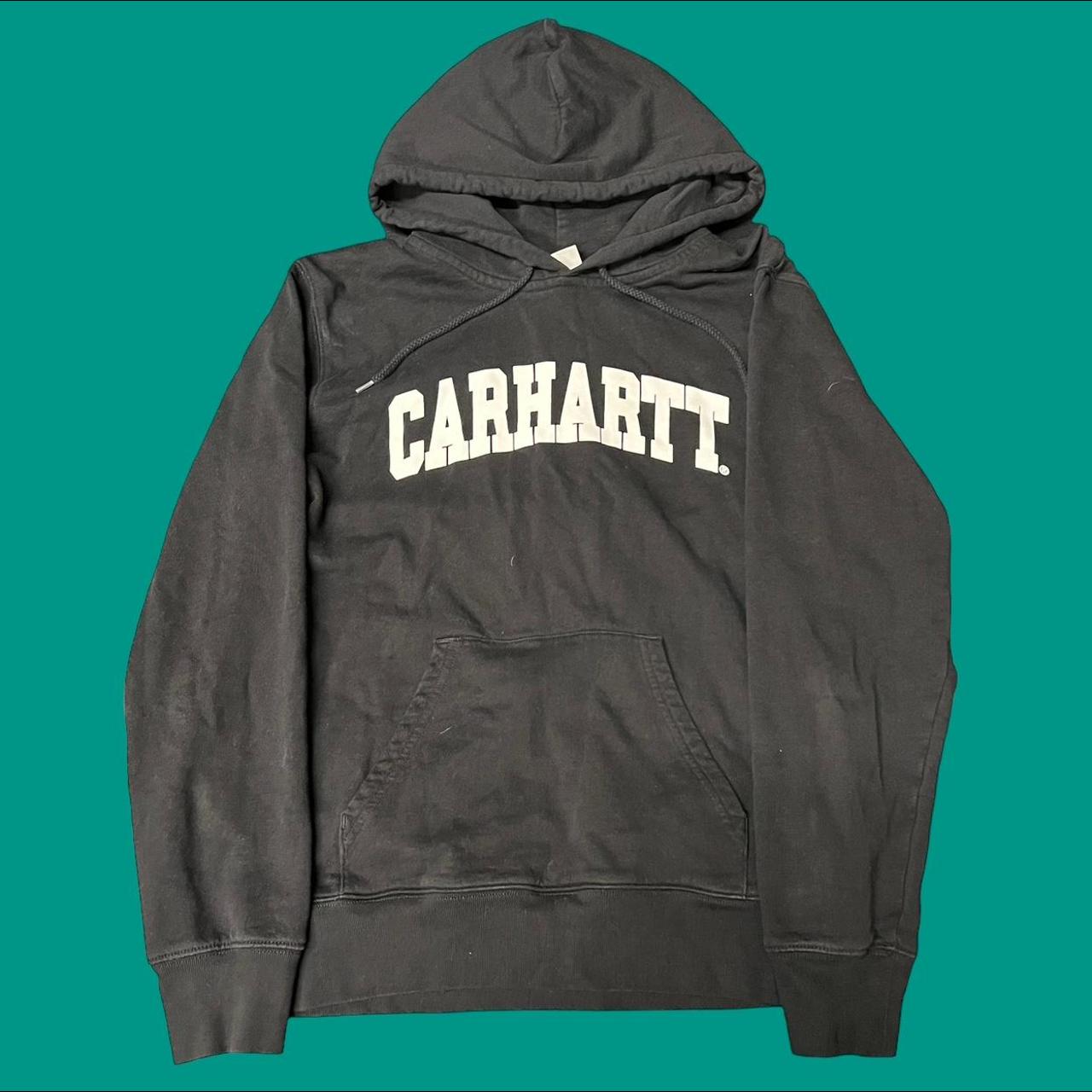 SICK Carhartt WIP Work In Progress Hoodie Sweatshirt... - Depop