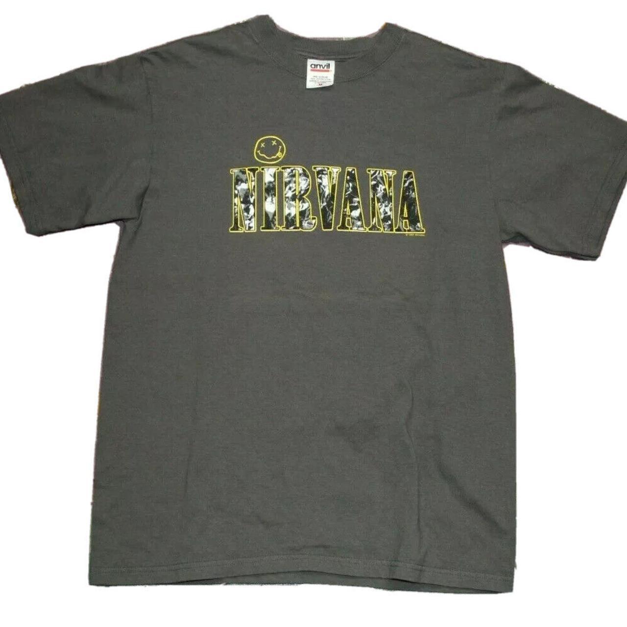 nirvana 1997 vintage T anvilTシャツ/カットソー(半袖/袖なし)