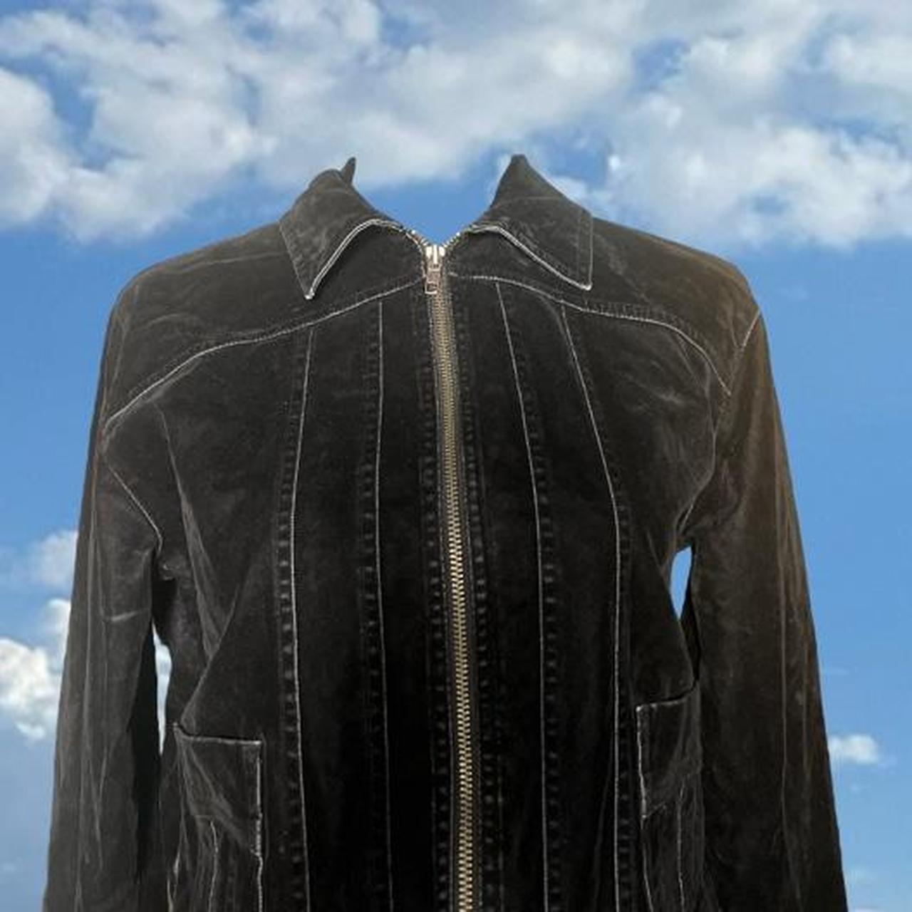 Lee Women's Black and Silver Jacket (2)