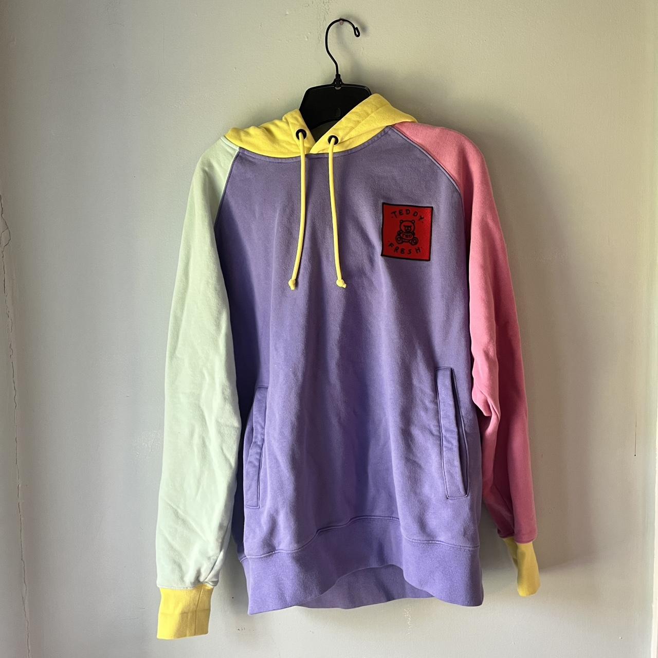Teddy Fresh Original Color Block Hoodie,