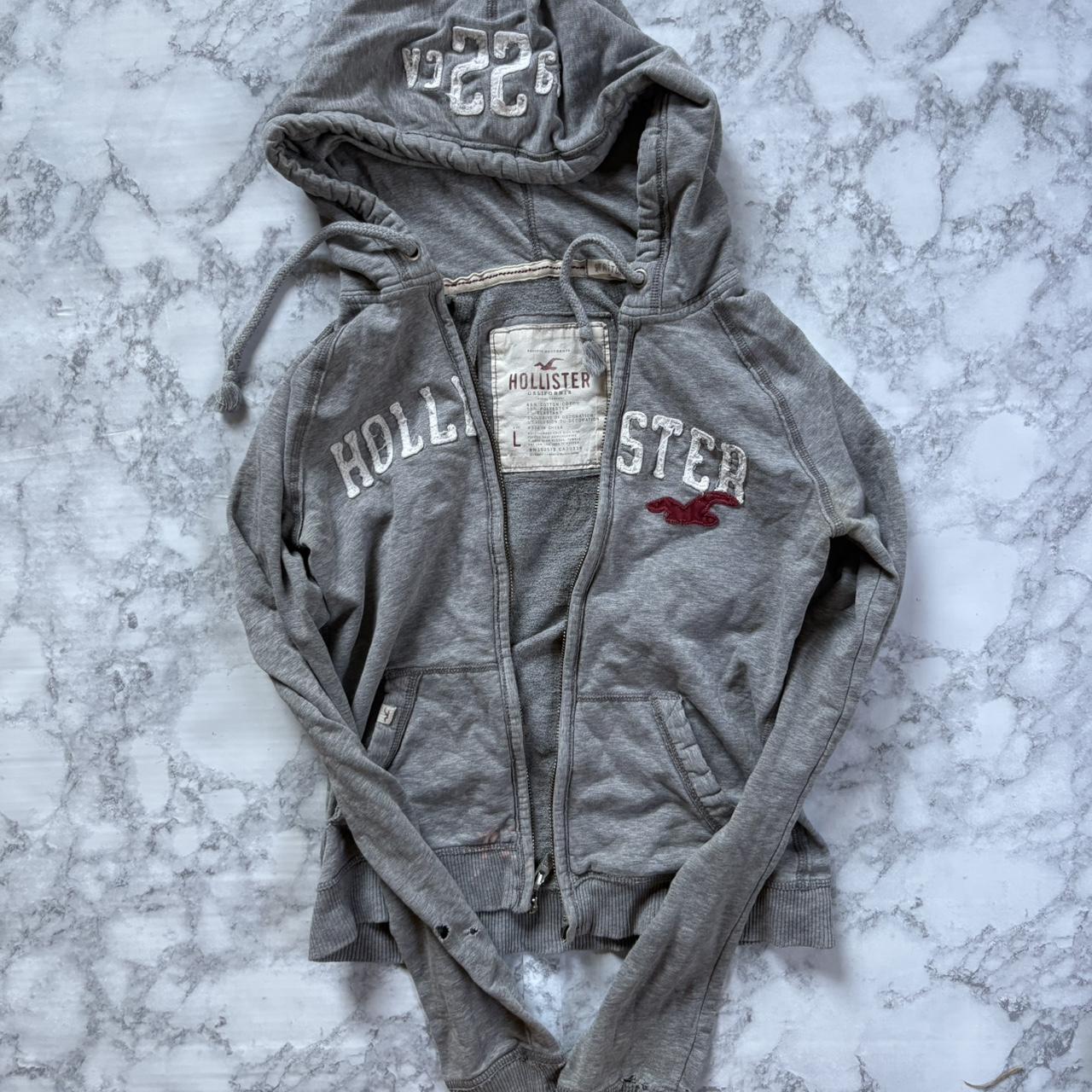 Zip up-hoodie-y2k - Depop