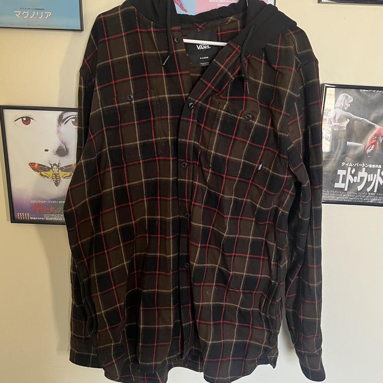 Pacsun clearance flannel hooded