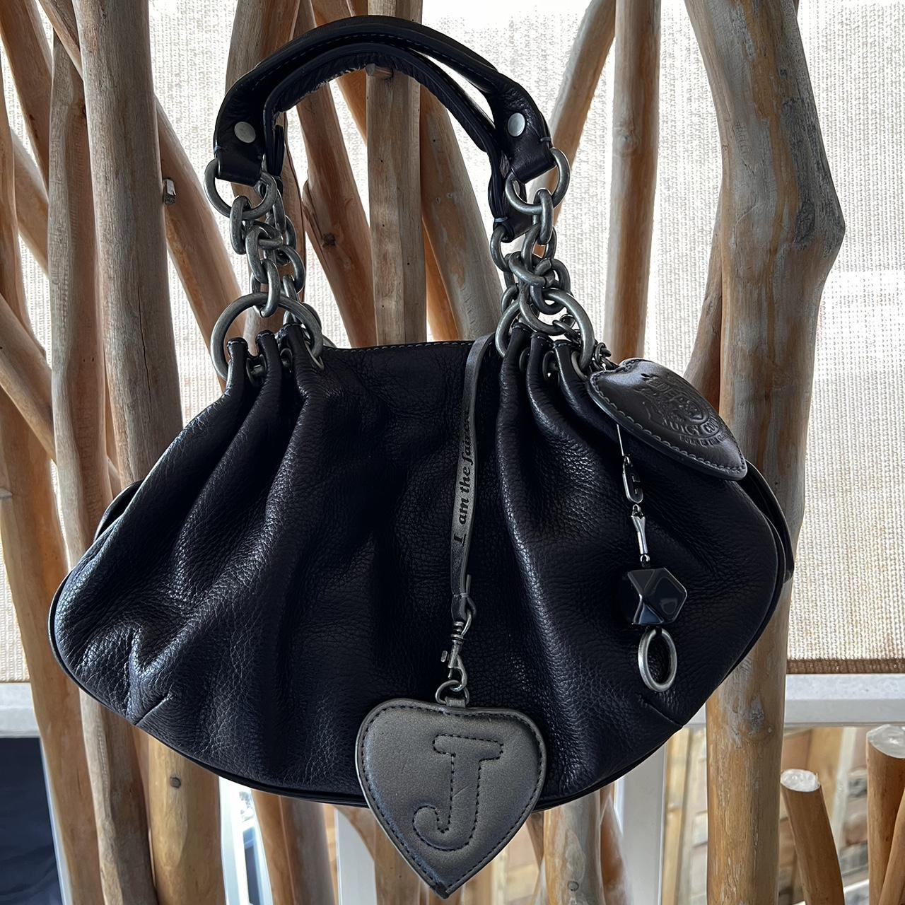 Orders Juicy Couture black leather purse with dust bag