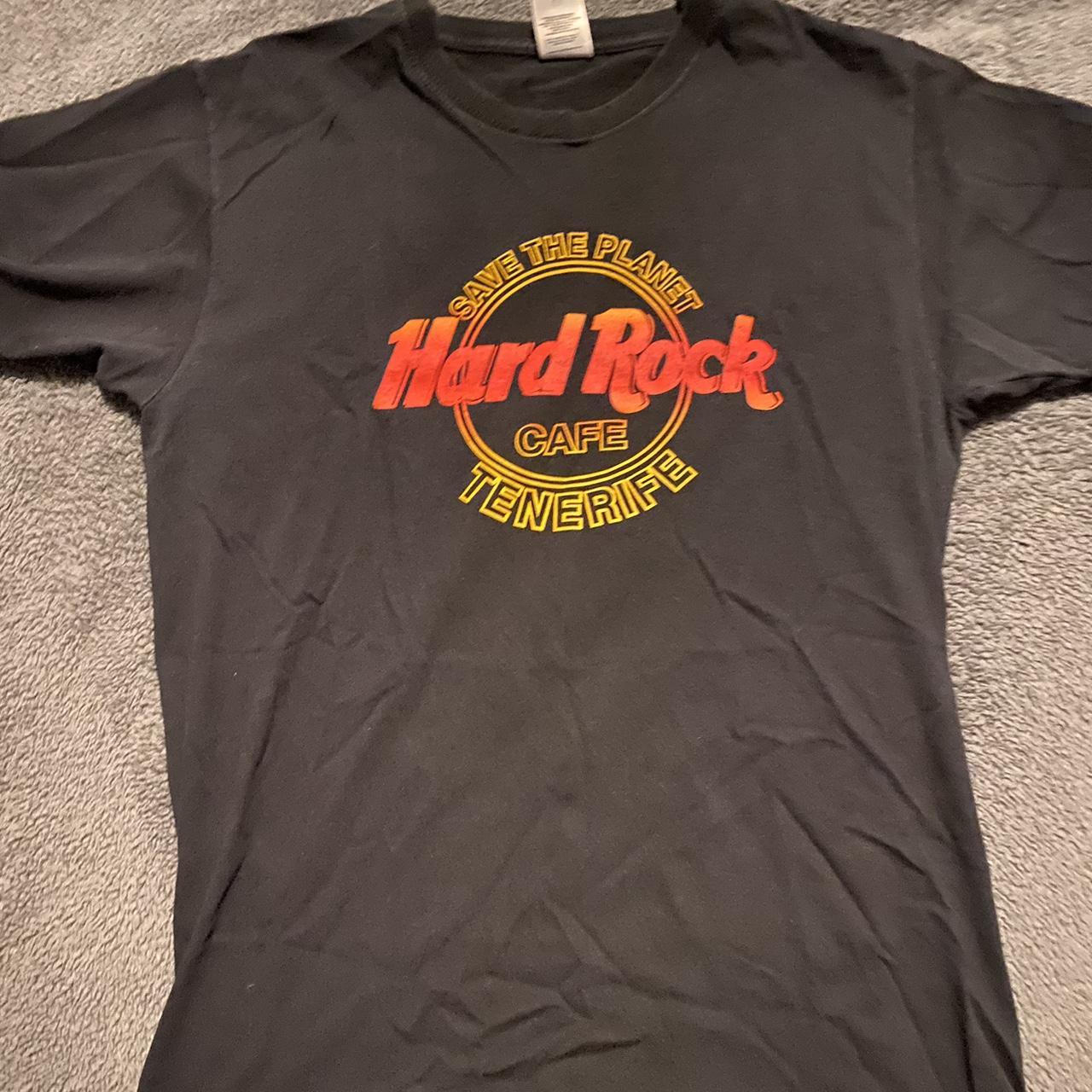 Hard Rock Cafe Men's Black T-shirt | Depop