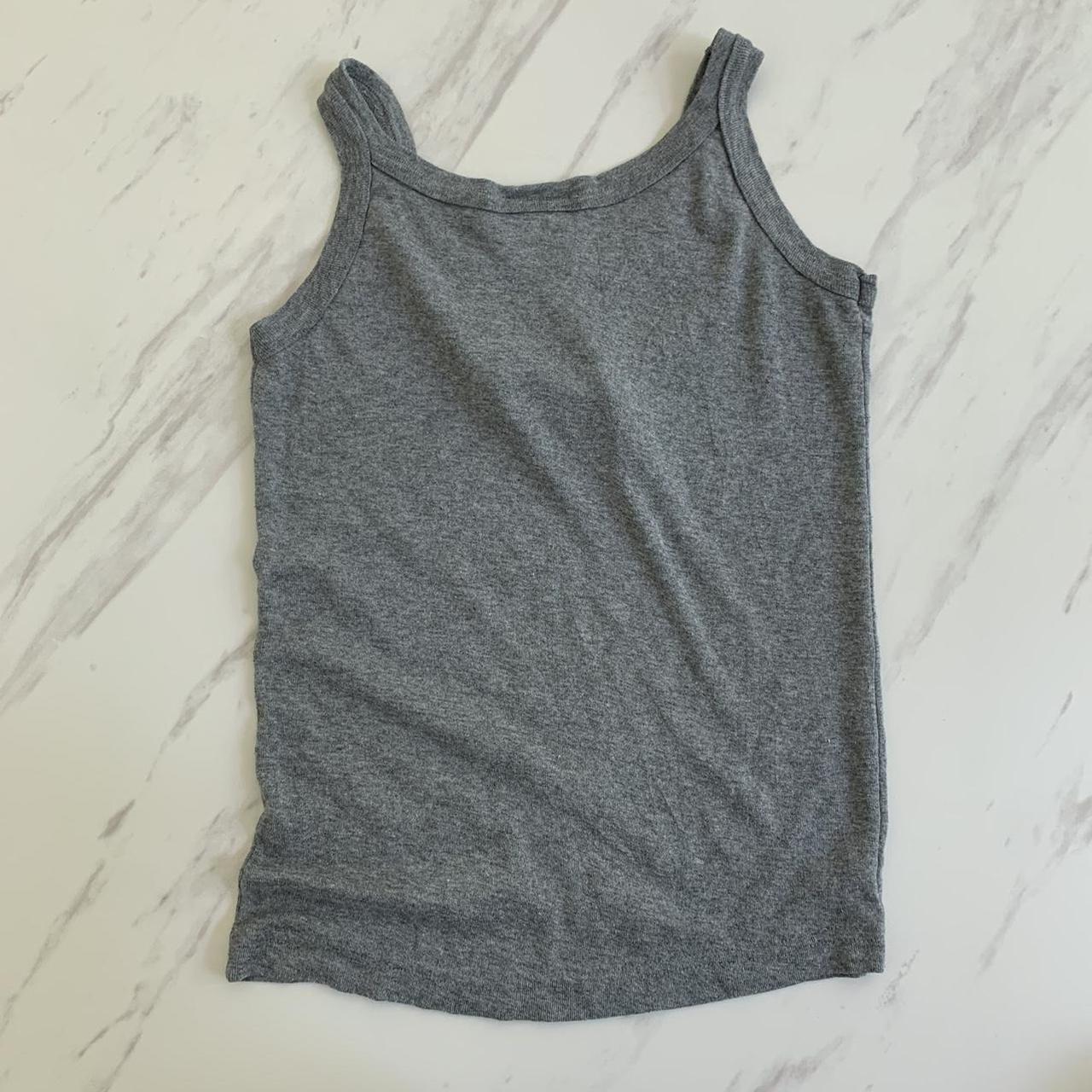 hard rock cafe lima grey tank top size large great... - Depop