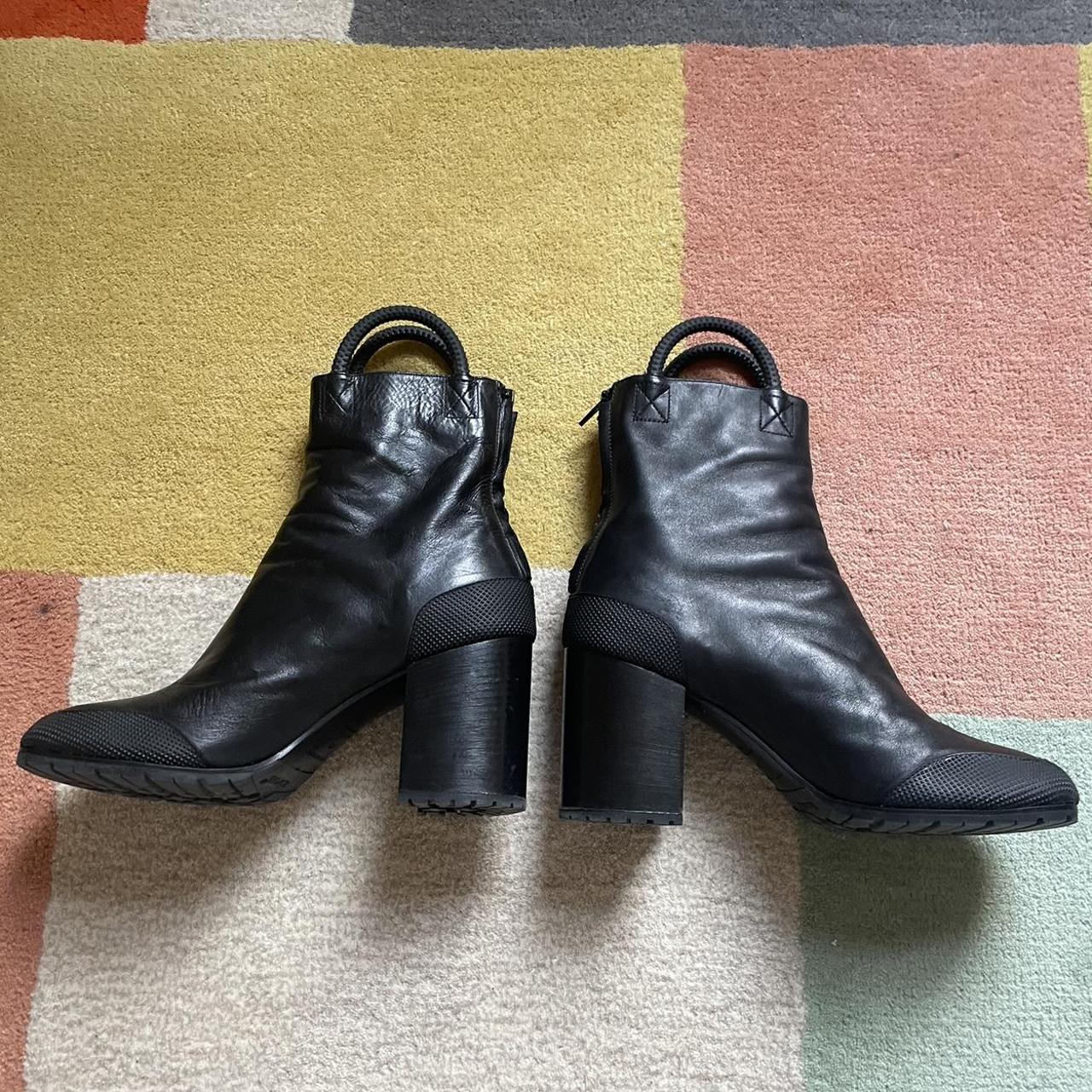 RANDOM IDENTITIES WORKER BOOTS, 3.5 inch heel,...