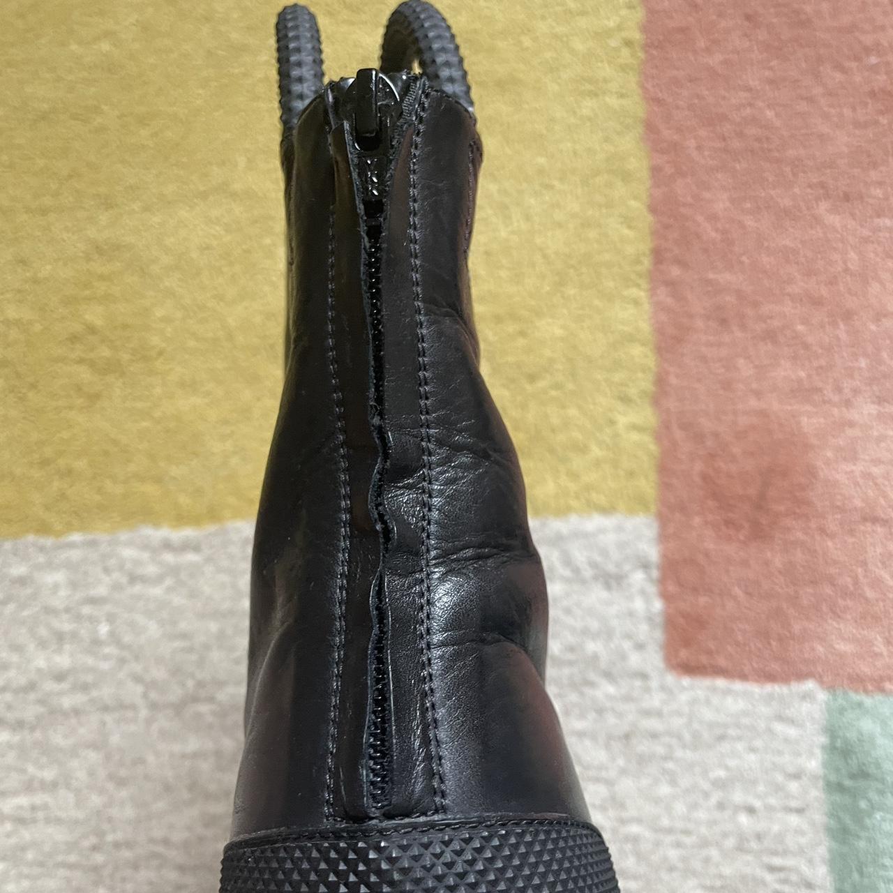 RANDOM IDENTITIES WORKER BOOTS, 3.5 inch heel,...