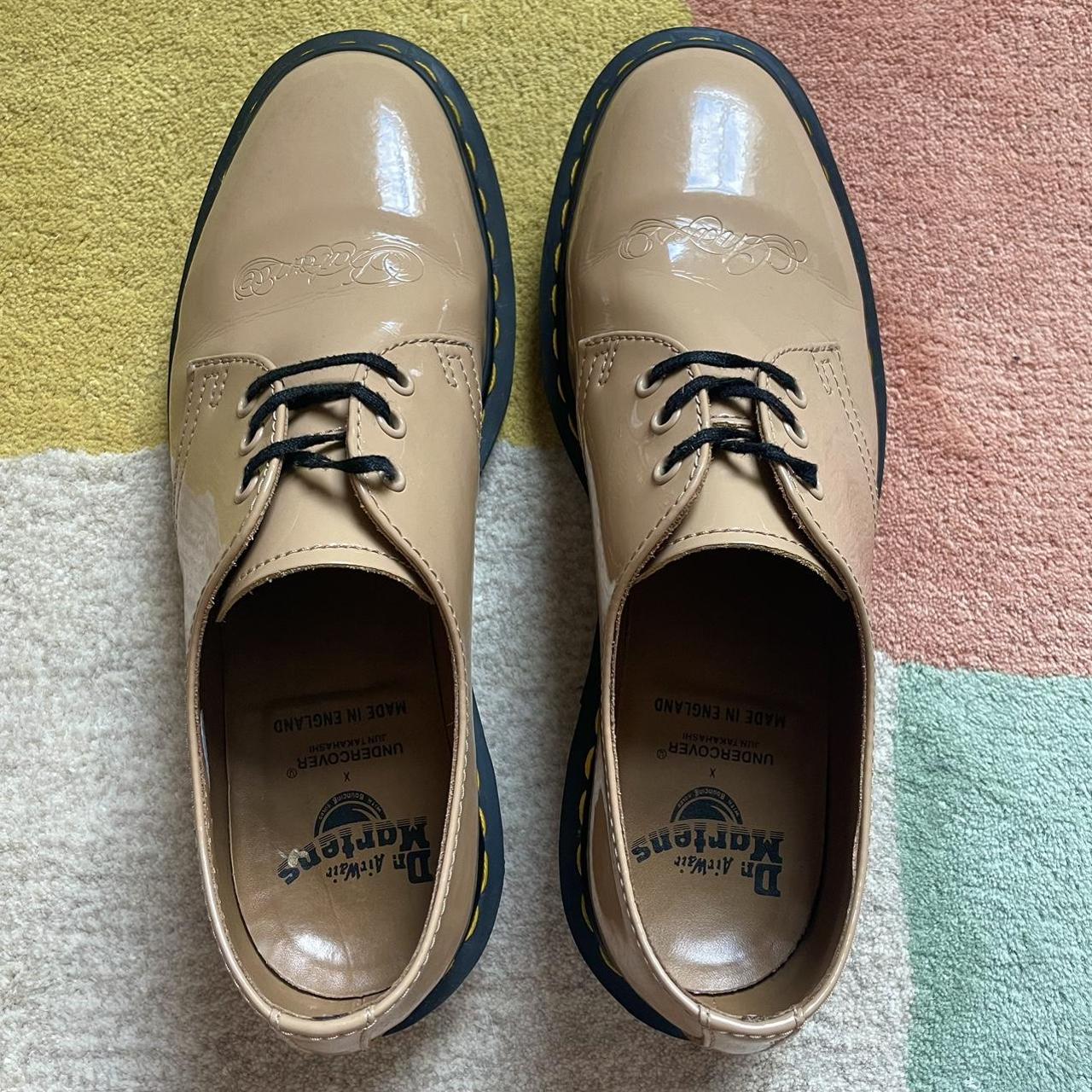 UNDERCOVER DR MARTENS 1461 BEIGE / MOCHA Very | Depop