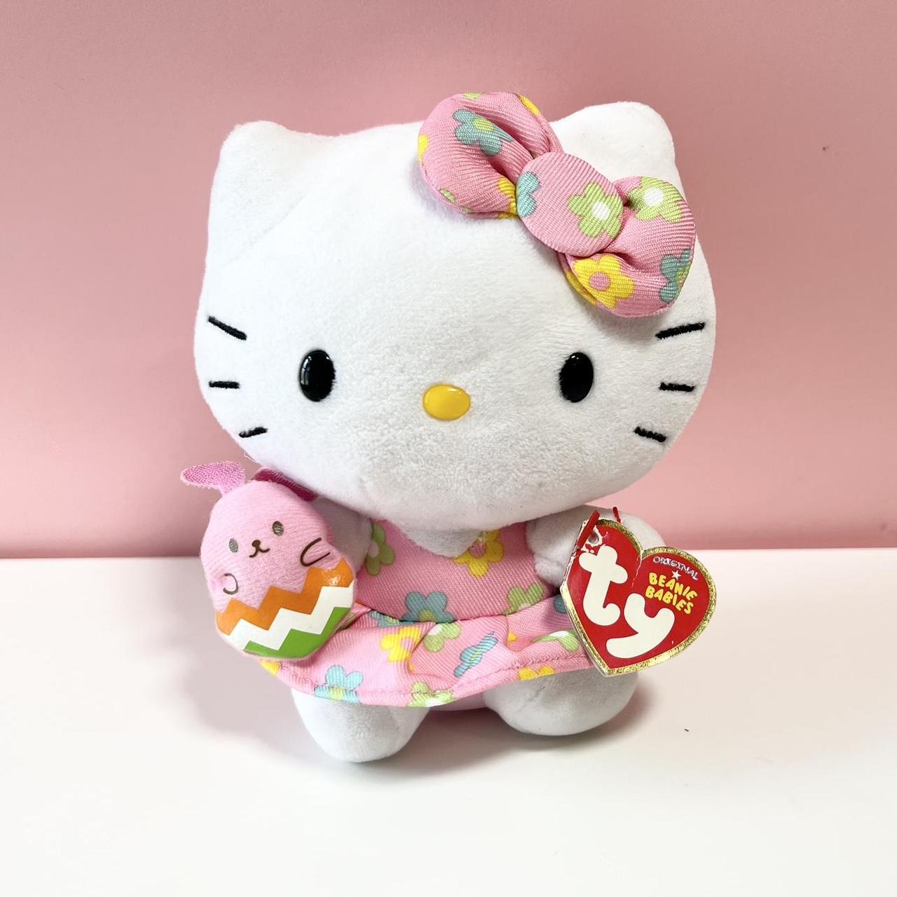 y2k hello kitty sanrio double layered holiday kitty - Depop